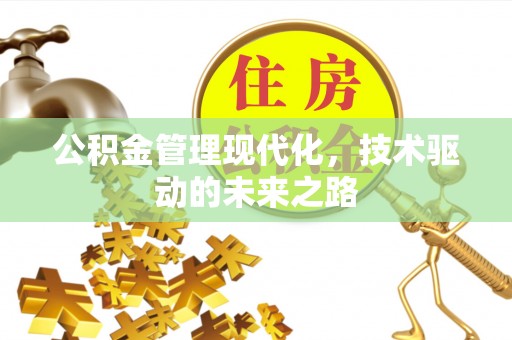 北碚公积金管理现代化，技术驱动的未来之路